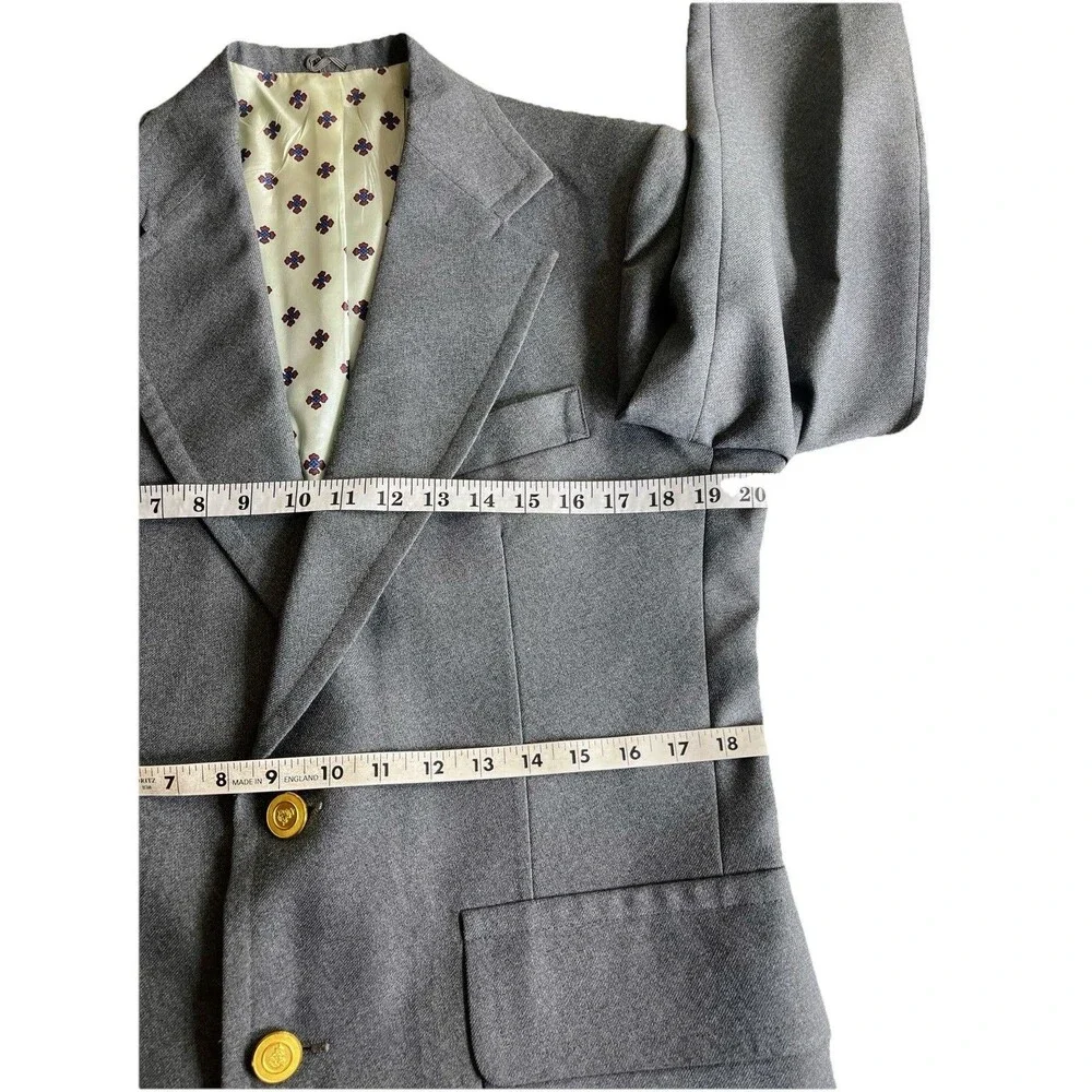 Vintage 70s JC Penny Blazer Mens 38L  Classic Retro Stretch
